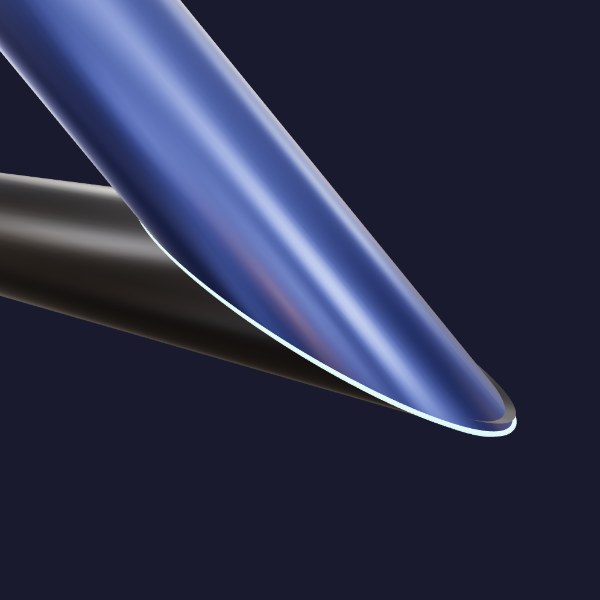 45deg Tube Miter - 1.5in DOM 1020 Tube, .083in Wall