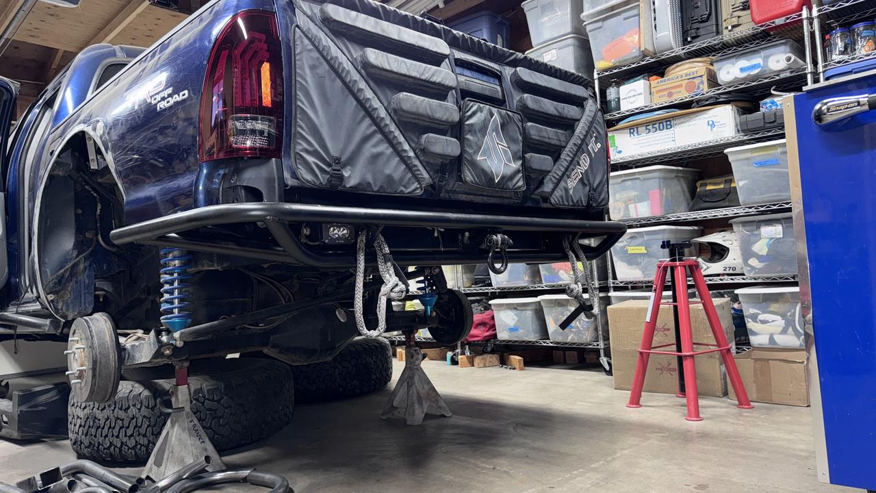 Bumper installed